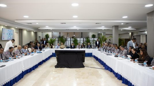 Vicepresidenta Raquel Peña supervisa avances del Plan de Seguridad Ciudadana en su reunión número 93