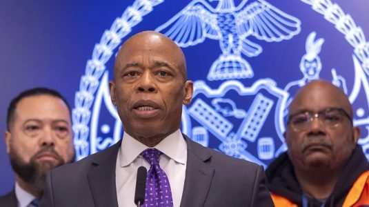 El alcalde de Nueva York, Eric Adams