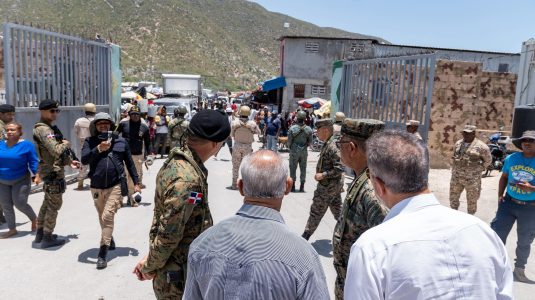 Secretario general de la OEA y ministro de Defensa de RD realizan visita orientativa a la frontera entre la República Dominicana y Haití