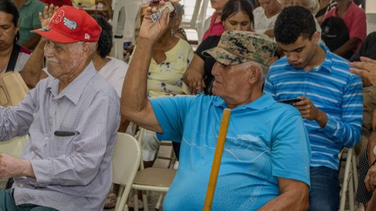 DGJP garantiza transparencia en pagos con cheques a pensionados en la ciudad de Santiago