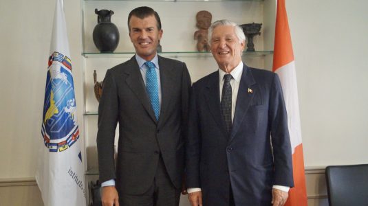 Canciller Carlos Pareja destaca cooperación de la Organización Internacional Ítalo-Latinoamericana en favor del desarrollo nacional