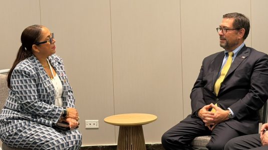 Canciller se reúne con ministra de Relaciones Exteriores de Haití