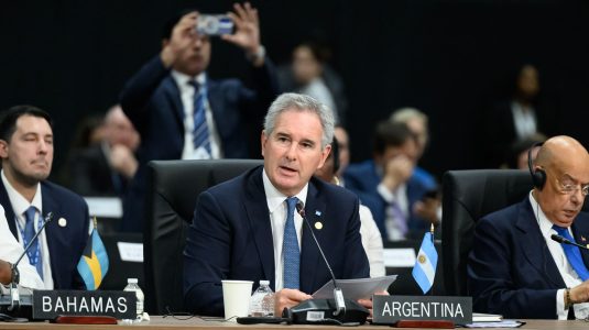 OEA: Argentina llamó a fortalecer la democracia, la seguridad y la libertad en las Américas
